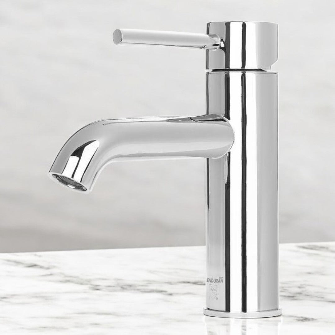 Nysha, Lead Free Brass Single Handle Bathroom Basin Faucet, Model M9