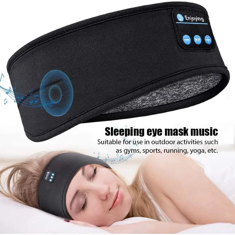 Sleeping Headband with Wireless Headphones