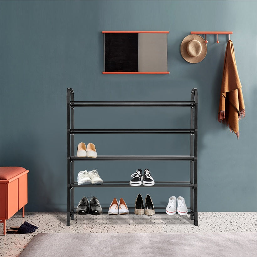 5 Tier Modern Design, Durable Shoe Shelf Storage 20 Pairs