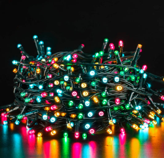 Indoor/Outdoor LED String Lights-Multicolor/Warm White/White Colors