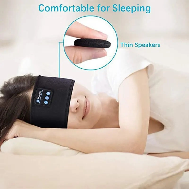 Sleeping Headband with Wireless Headphones