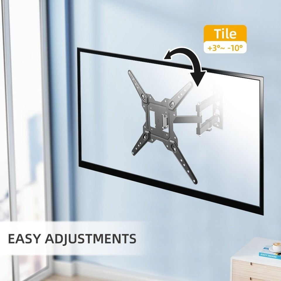 Full Motion(Tilt, Swivel & Rotate) TV Wall Mount for 23" to 55" TVs