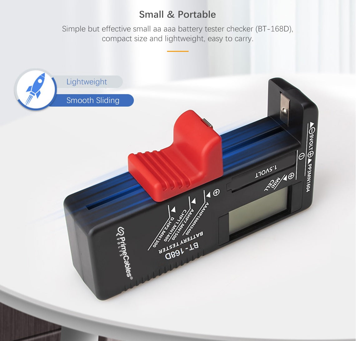 Digital Battery AA/AAA/C/D/9V/1.5V Button Cell/Small Batteries