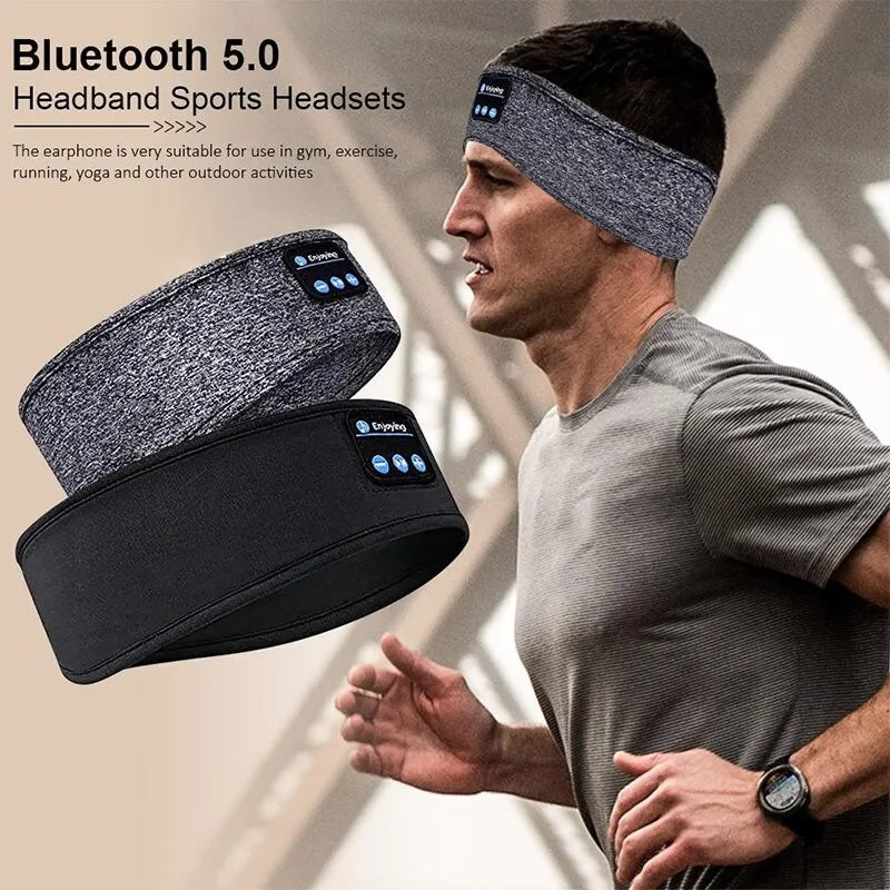 Sleeping Headband with Wireless Headphones