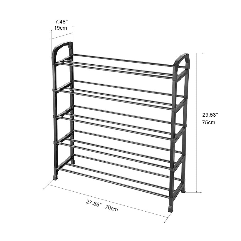 5 Tier Modern Design, Durable Shoe Shelf Storage 20 Pairs