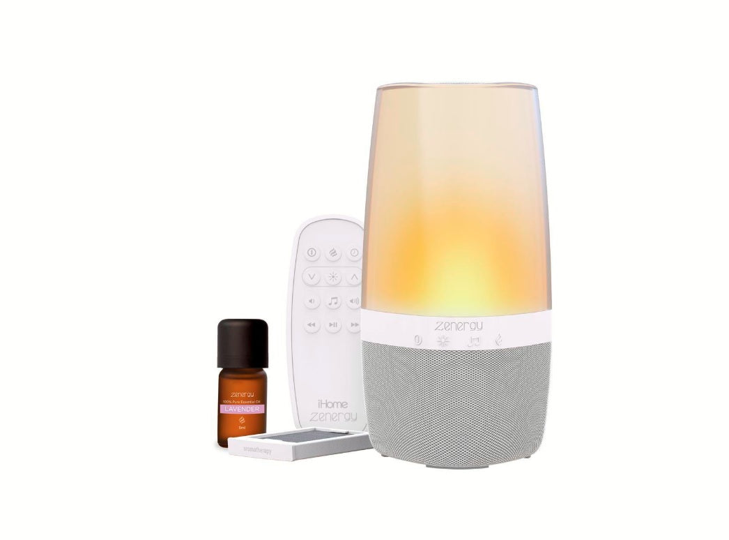 iHome iZABT50 Aromatherapy Oil Diffuser BT Speaker with Lighting