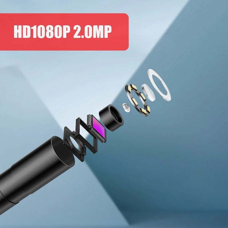 2.4" IPS Screen Endoscope Inspection Borescope HD Camera