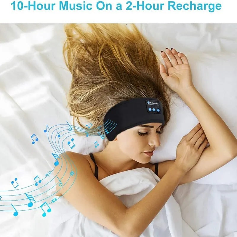 Sleeping Headband with Wireless Headphones