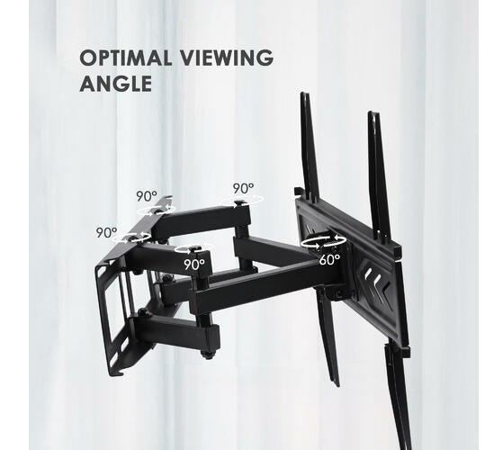 Full Motion(Tilt, Swivel & Rotate) TV Wall Mount for 26" to 55" TVs (Holds up to 88lbs)