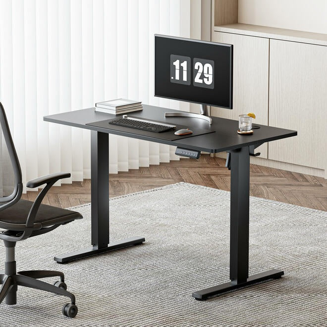 Ergonomic Electric Adjustable Height Desk With Table Top