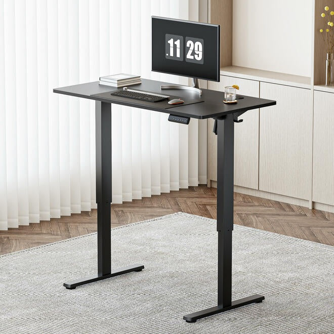 Ergonomic Electric Adjustable Height Desk With Table Top