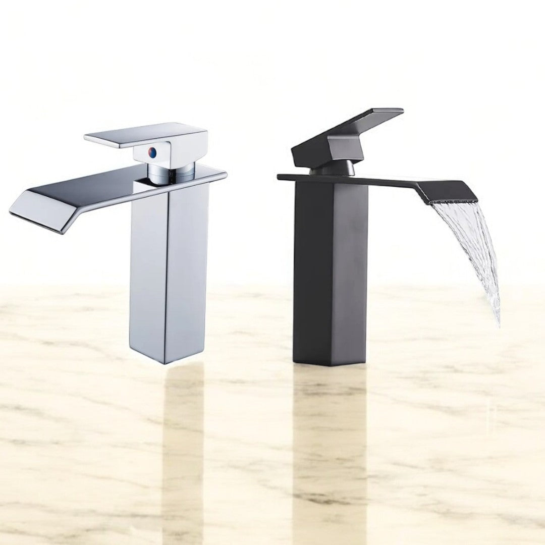 Nysha Modern Bathroom Waterfall Faucet, Model M5