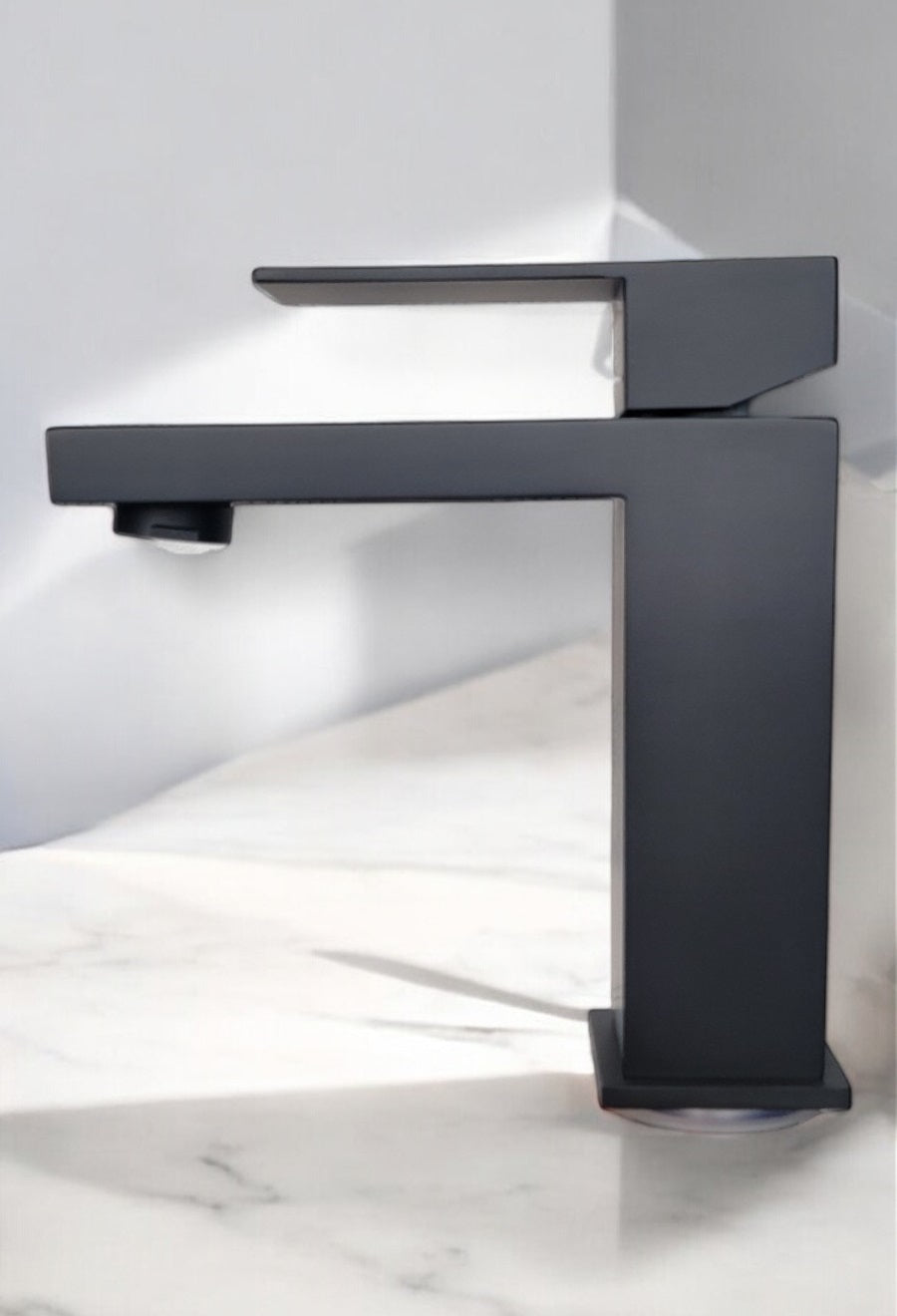 Nysha Modern Square Design Bathroom Faucet, Model M7