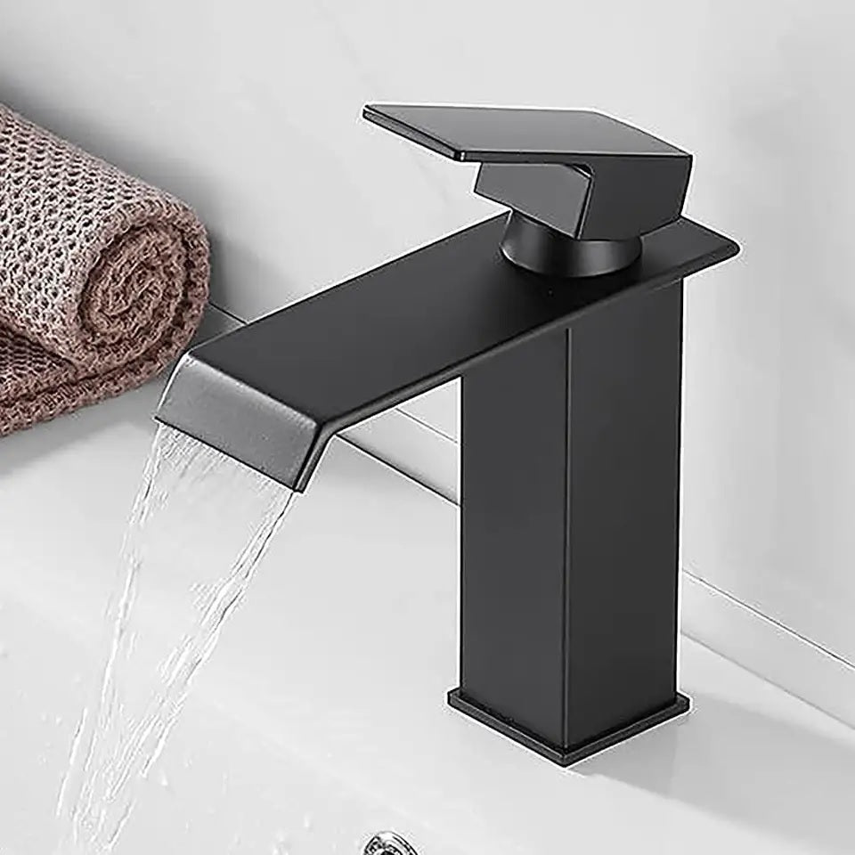 Nysha Modern Bathroom Waterfall Faucet, Model M5