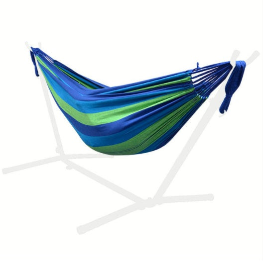 9Ft Double Hammock For Travel Beach Yard Outdoor Camping(No Stand)