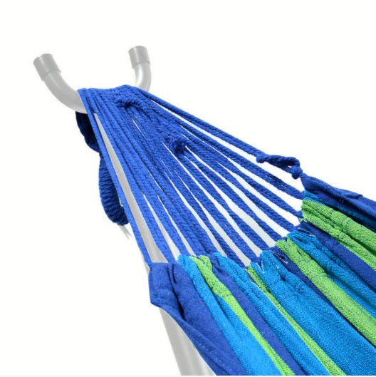 9Ft Double Hammock For Travel Beach Yard Outdoor Camping(No Stand)