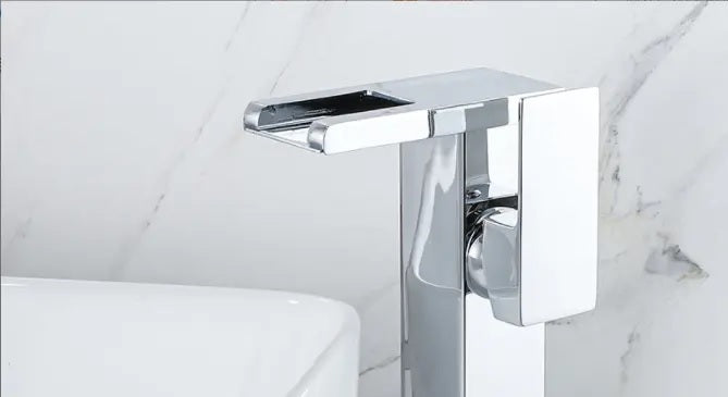 Nysha Modern Color Changing Bathroom Faucet, Model M3