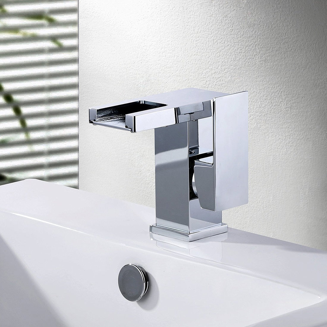 Nysha Modern Color Changing Bathroom Faucet, Model M3