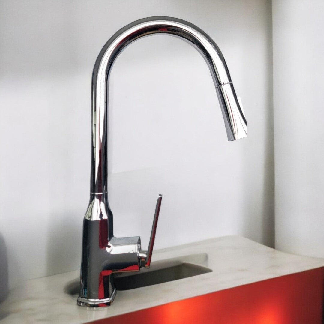 Nysha Pull Out Kitchen Faucet, Model M9