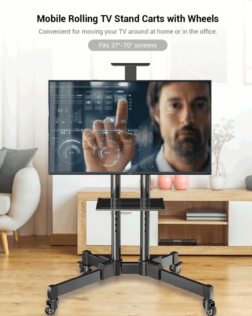 Universal Mobile TV Stand for 37"-70" TVs