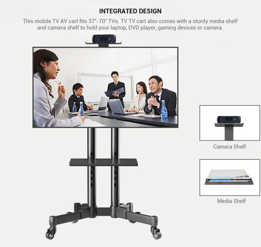 Universal Mobile TV Stand for 37"-70" TVs