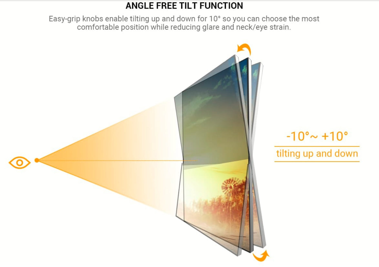 Tilt Wall Mount for 37" to 70" TVs