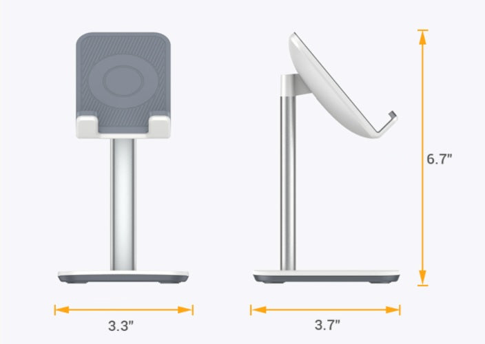 Universal Height Angle Adjustable Cellphone/Tablet Stand/Holder for 4.7"-10" Screens