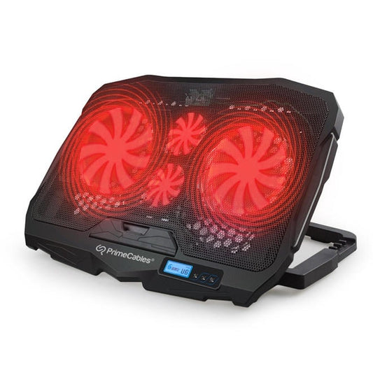 Portable Height Adjustable Laptop Cooler With LED Cooler Fans