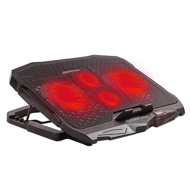 Portable Height Adjustable Laptop Cooler With LED Cooler Fans